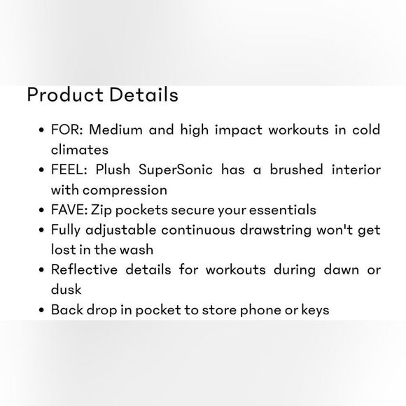 Athleta Ranier Tight Legging Plush Supersonic, Size 2X, NWT - Picture 10 of 12